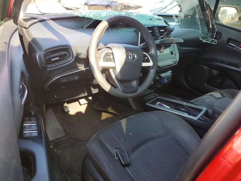 2016 Toyota Prius VIN JTDKARFU5G3513676 COPART salvage auction — VANDALISM, Ca - Salvage Certificate, sold $1,950 on 2026-07-14 (photo 8)