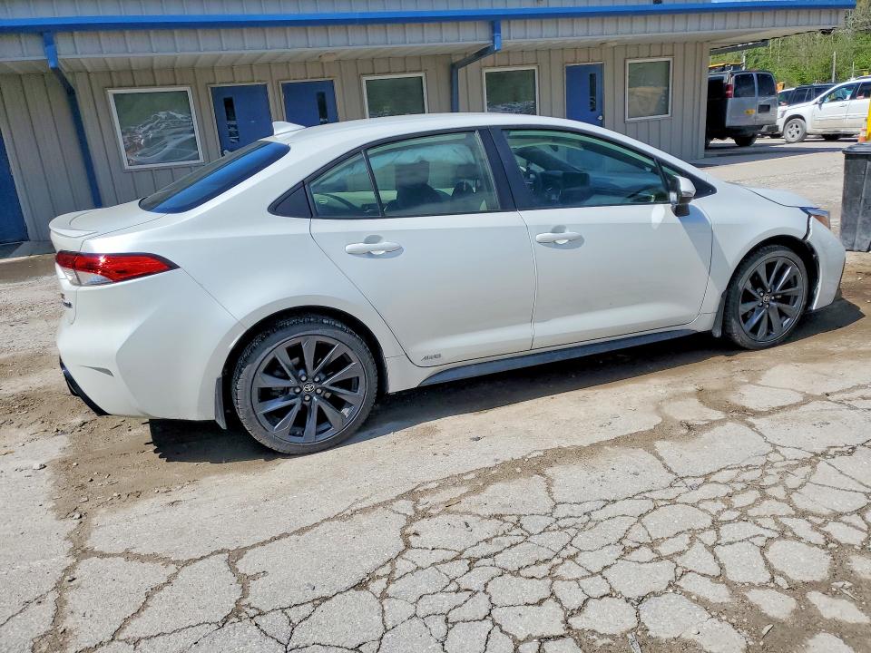 2023 Toyota Corolla VIN JTDBDMHE1PJ003496 COPART salvage auction — FRONT END, Salvage Title, sold $675 on 2026-07-23 (photo 3)