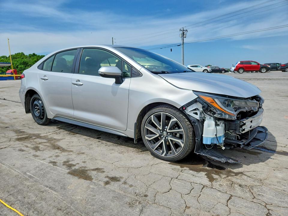 2020 Toyota Corolla VIN JTDS4RCE9LJ009092 COPART salvage auction — FRONT END, TN - SALVAGE CERTIFICATE, sold $6,100 on 2026-07-27 (photo 4)