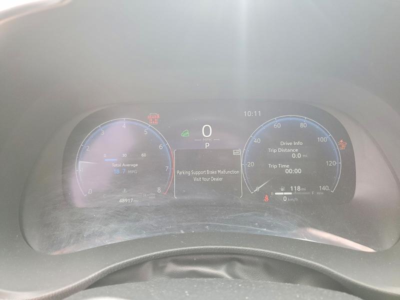 2023 Toyota Highlander VIN 5TDKDRBH5PS015184 COPART salvage auction — FRONT END, Ca - Salvage Certificate, sold $16,500 on 2026-07-10 (photo 9)