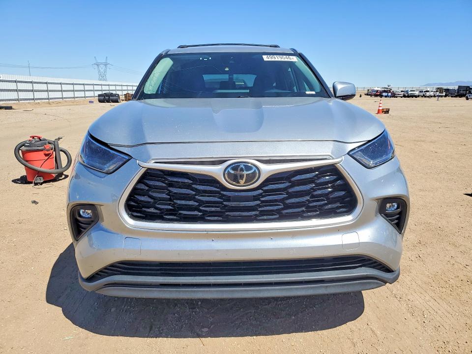 2021 Toyota Highlander VIN 5TDBZRBH9MS097935 COPART salvage auction — SIDE, Ca - Salvage Certificate, sold $10,900 on 2026-07-20 (photo 5)