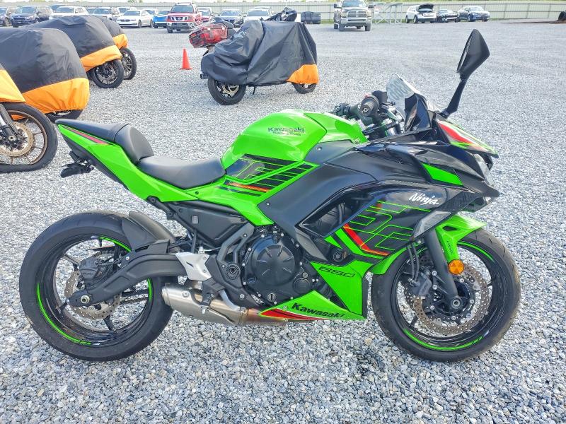 2024 Kawasaki Ex VIN ML5EXEP17RDAC6588 COPART salvage auction — MECHANICAL, Tx - Salvage Vehicle Title, sold $1,600 on 2026-07-02 (photo 1)
