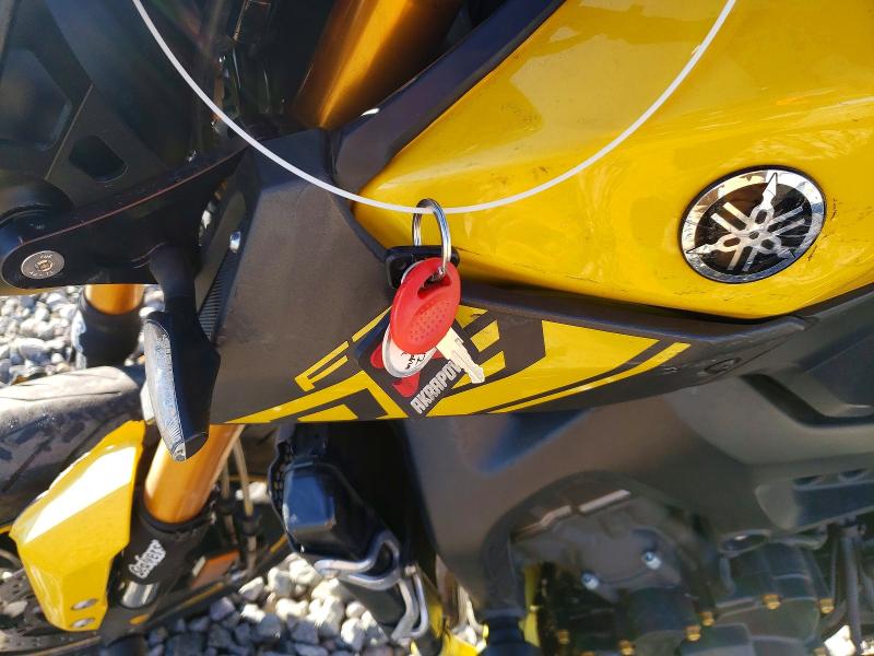 2015 Yamaha Fz VIN JYARN33E9FA007609 COPART salvage auction — FRONT END, Id - Salvage Certificate Of Title, sold $2,100 on 2026-07-09 (photo 8)
