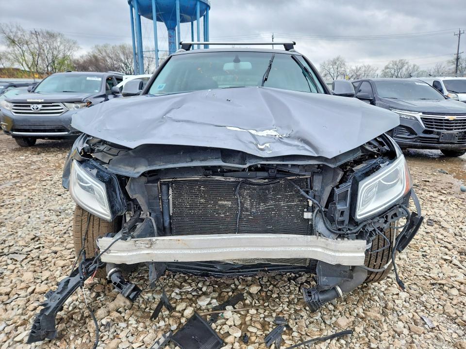 2016 Audi Q5 VIN WA1C2AFP7GA030841 COPART salvage auction — FRONT END, Il - Salvage Certificate, sold $2,000 on 2026-07-03 (photo 5)
