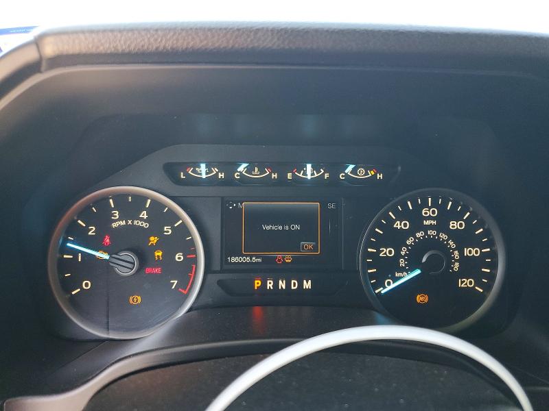 2018 Ford F-150 VIN 1FTEW1CP0JKE39563 COPART salvage auction — FRONT END, Tx - Salvage Vehicle Title, sold $3,450 on 2026-07-09 (photo 9)