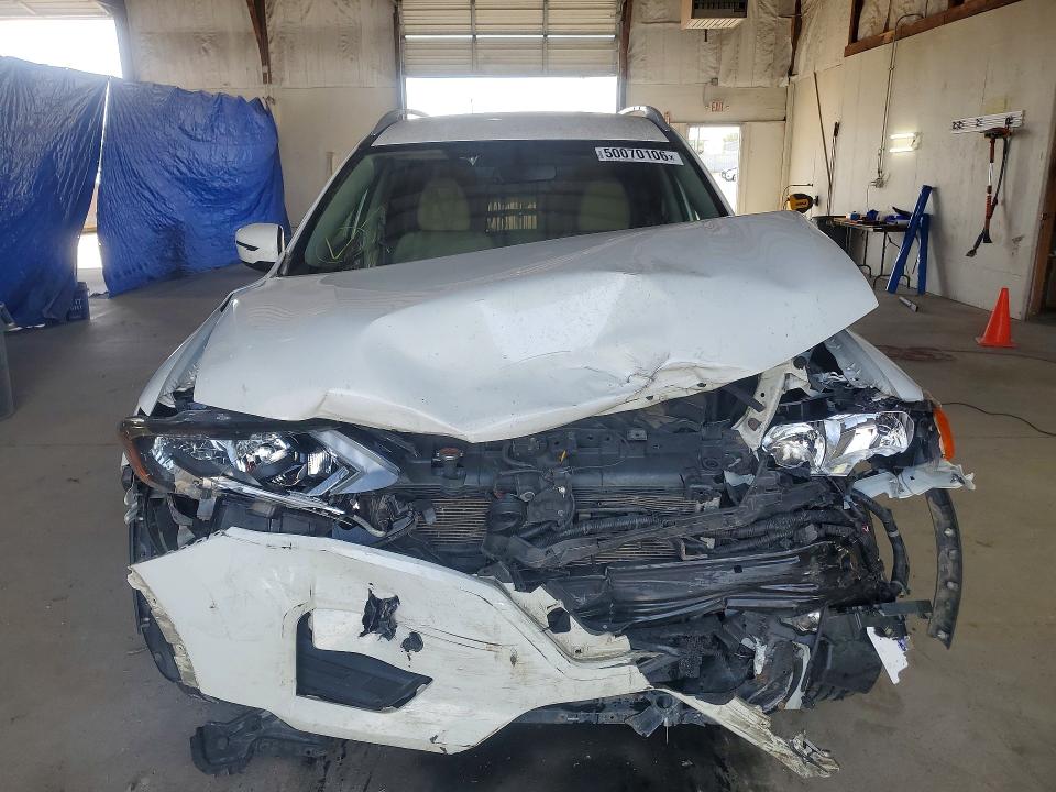 2017 Nissan Rogue VIN JN8AT2MV6HW008629 COPART salvage auction — FRONT END, Ky - Cert Of Title-Salvage, sold $800 on 2026-07-13 (photo 5)