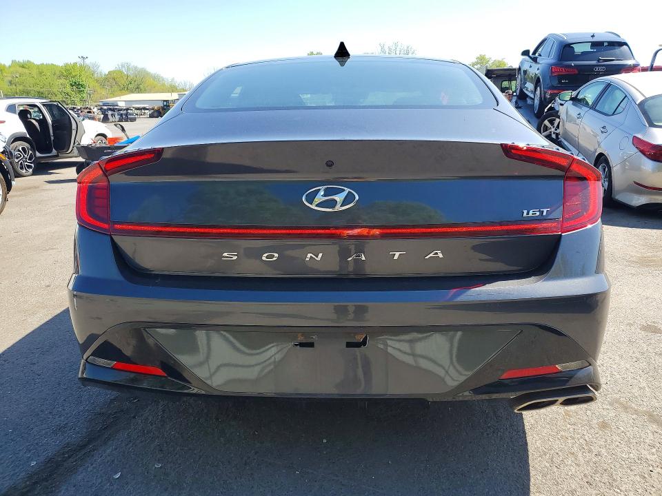 2021 Hyundai Sonata VIN 5NPEJ4J2XMH090549 COPART salvage auction — SIDE, Nj - Cert Of Title-Salvage, sold $5,600 on 2026-07-28 (photo 6)