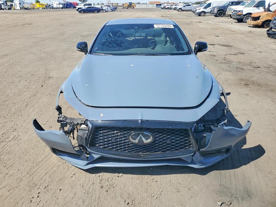 2022 Infiniti Q60 VIN JN1FV7LK9NM660722 COPART salvage auction — VANDALISM, Ca - Salvage Certificate, sold $5,200 on 2026-07-06 (photo 5)
