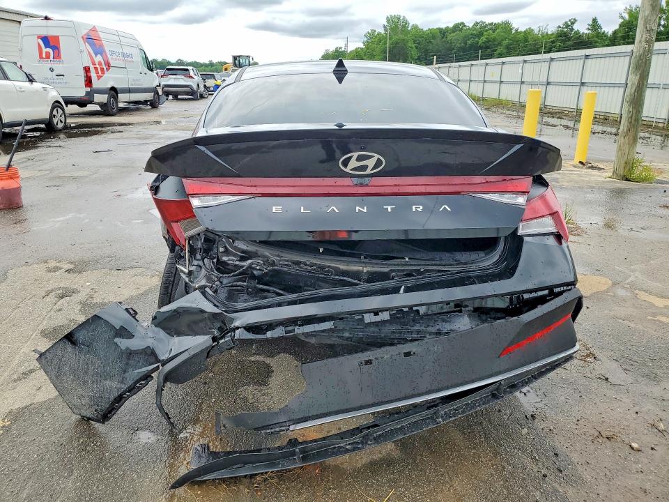 2026 Hyundai Elantra VIN KMHLM4DG8TU104440 COPART salvage auction — REAR END, Al - Cert Of Title-Salvage Title, sold $4,750 on 2026-07-23 (photo 6)
