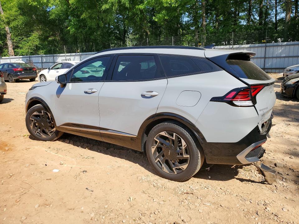 2024 Kia Sportage VIN 5XYK53DF6RG205436 COPART salvage auction — REAR END, Ga - Cert Of Title-Salvage, sold $9,300 on 2026-07-02 (photo 2)