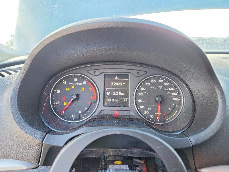 2015 Audi A3 VIN WAUACGFF7F1078307 COPART salvage auction — FRONT END, Fl - Cert Of Title Slvg Rebuildable, sold $800 on 2026-07-13 (photo 9)
