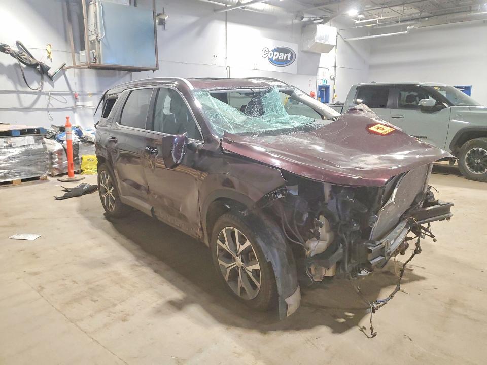 2020 Hyundai Palisade VIN KM8R3DHE5LU054263 COPART salvage auction — BIOHAZARD/CHEMICAL, Nb - Salvage Title, sold $1,400 on 2026-07-23 (photo 4)