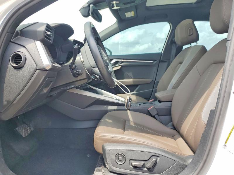2024 Audi A3 VIN WAUHUDGY7RA014864 COPART salvage auction — UNDERCARRIAGE, Tx - Salvage Vehicle Title, sold $9,800 on 2026-07-30 (photo 7)