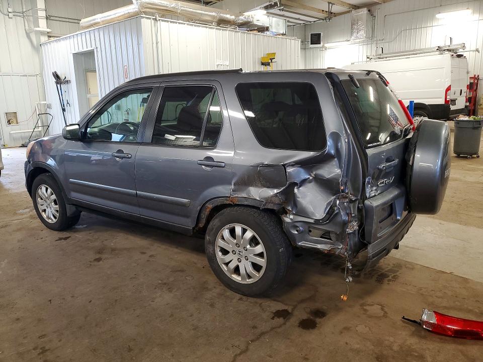 2006 Honda Cr-v VIN SHSRD78926U415718 COPART salvage auction — REAR END, Mn - Cert Of Title-Salvage, sold $525 on 2026-07-09 (photo 2)