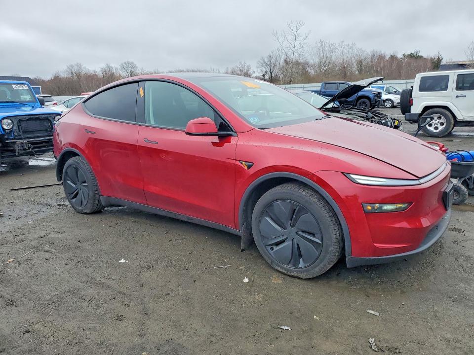 2026 Tesla Model y VIN 7SAYGDEE5TA453661 COPART salvage auction — REAR END, Ma - Cert Of Title-Salvage, sold $20,400 on 2026-07-08 (photo 4)