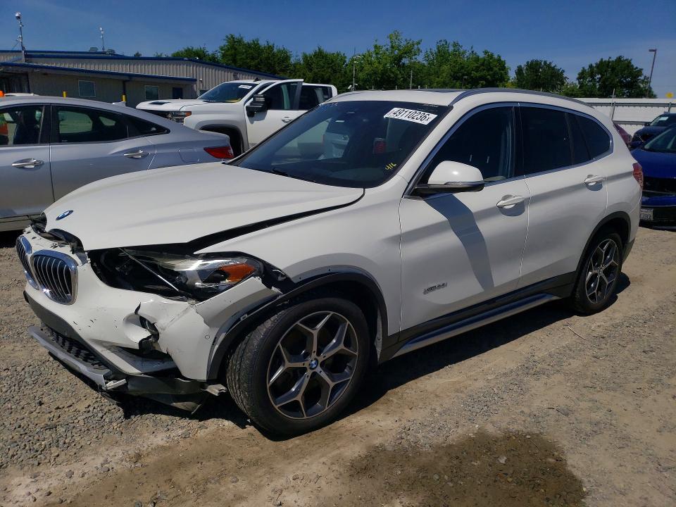 2016 BMW X1 VIN WBXHT3Z38G4A51831 COPART salvage auction — FRONT END, Ca - Salvage Certificate, sold $2,900 on 2026-07-07 (photo 1)