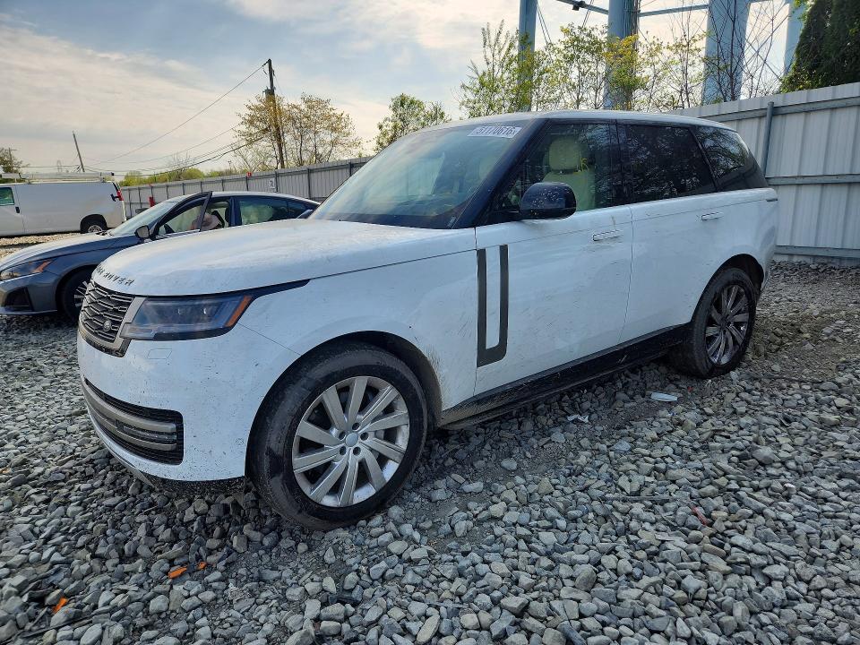 2025 Land rover RANGE ROVER VIN SALKP9FU8SA275611 COPART salvage auction — MECHANICAL, Ct - Certificate Of Title, sold $75,000 on 2026-07-02 (photo 1)
