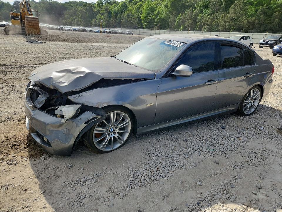 2011 BMW 3er VIN WBAPM5C53BE577955 COPART salvage auction — FRONT END, Ga - Cert Of Title-Salvage Court Or, sold $1,200 on 2026-07-02 (photo 1)