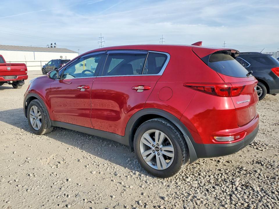 2019 Kia Sportage VIN KNDPM3AC7K7492274 COPART salvage auction — HAIL, OH, sold $3,750 on 2026-07-17 (photo 2)