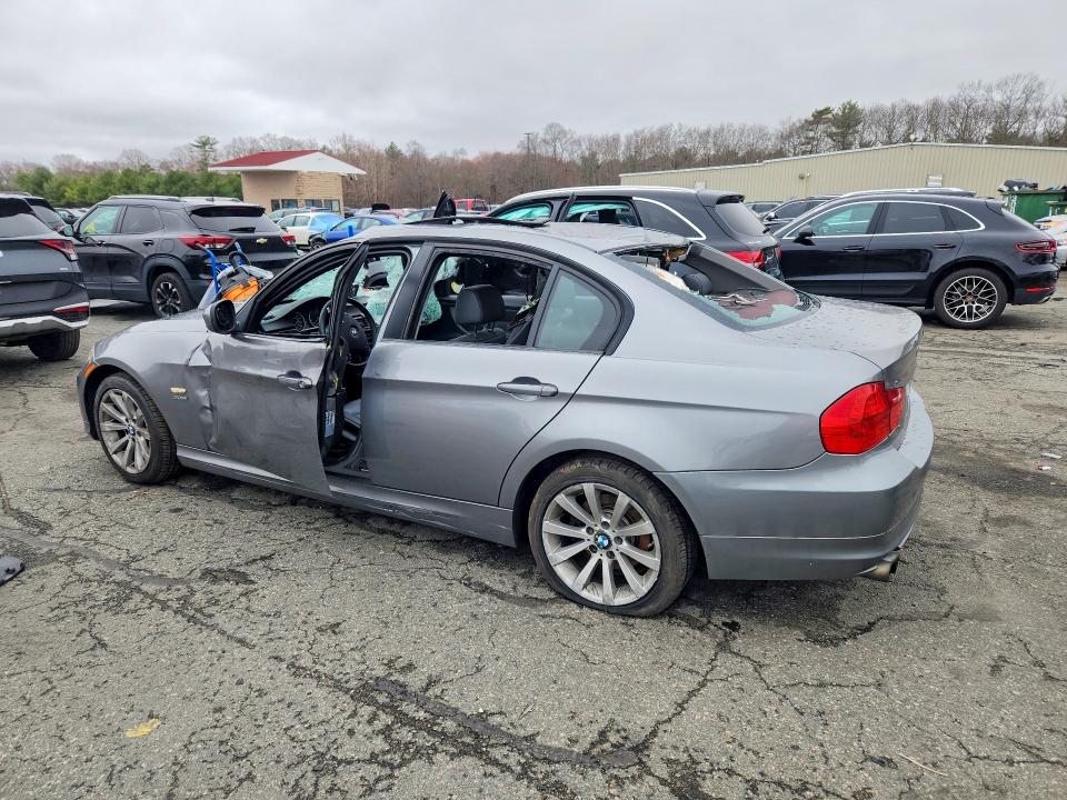 2011 BMW 3 series VIN WBAPK7C56BA820635 COPART salvage auction — ALL OVER, RI - SALVAGE CERTIFICATE OF TITLE (P), sold $125 on 2026-07-23 (photo 2)