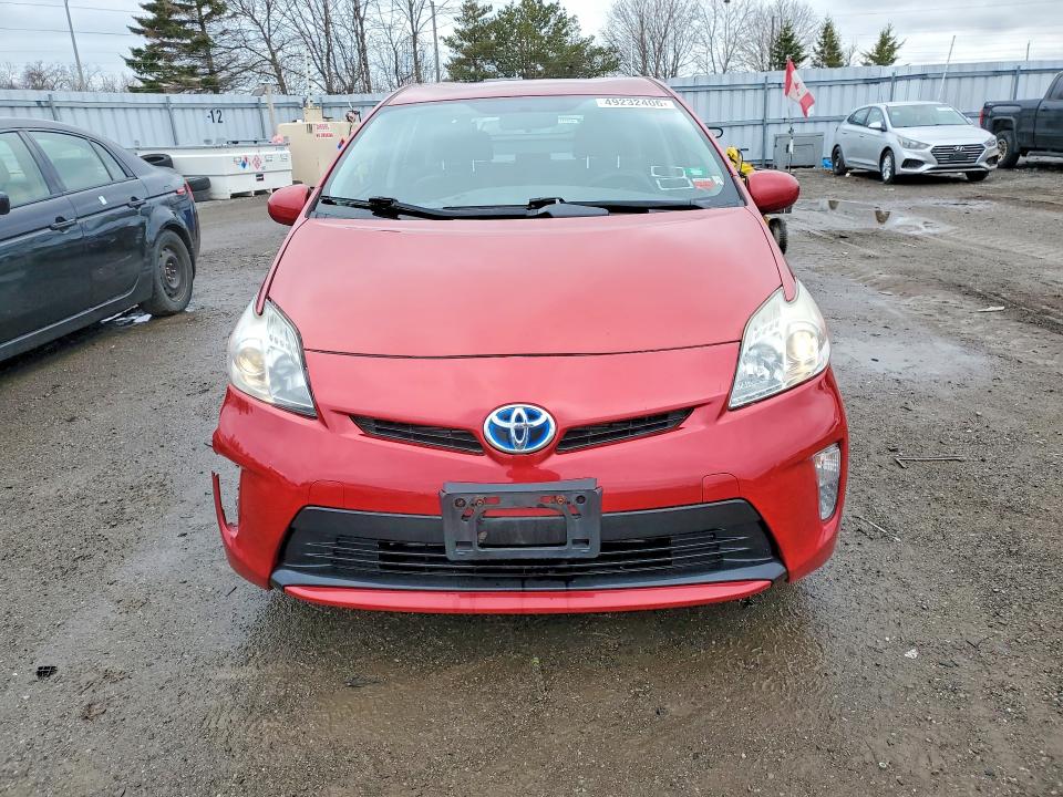2012 Toyota Prius VIN JTDKN3DU7C1504858 COPART salvage auction — FRONT END, On - Permit No Brand - Unfit, sold $4,000 on 2026-07-16 (photo 5)