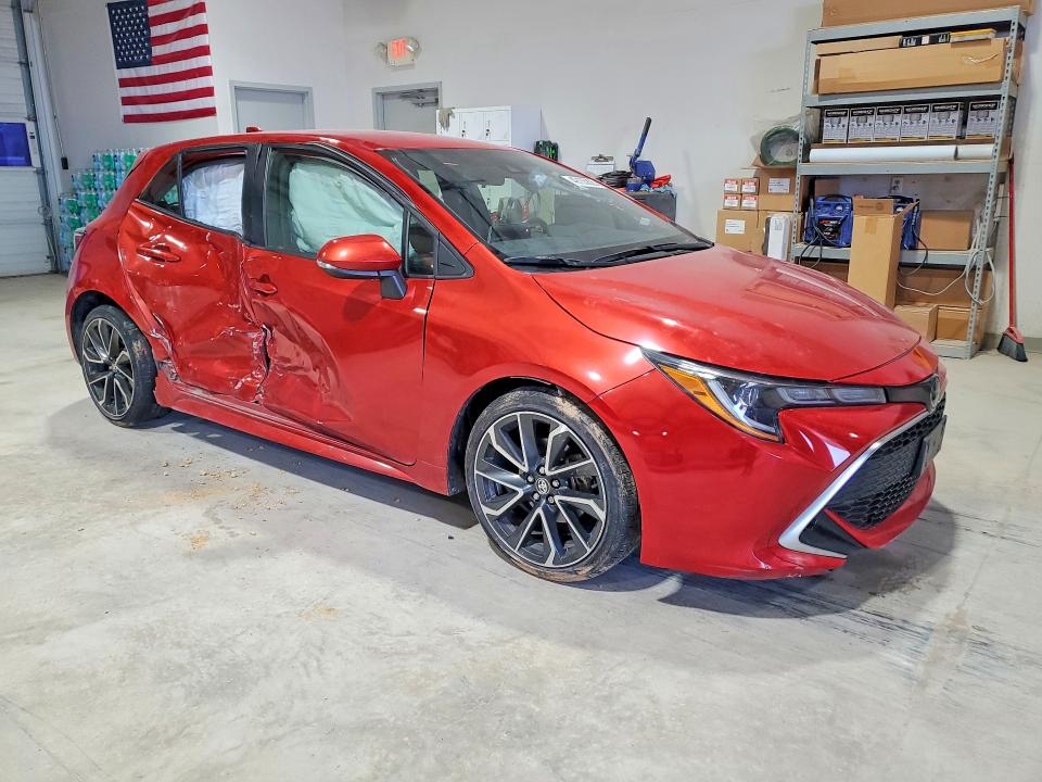 2020 Toyota Corolla VIN JTNC4RBE8L3091208 COPART salvage auction — SIDE, MD - CERT OF SALVAGE > 75% DAMAGE, sold $4,550 on 2026-07-10 (photo 4)