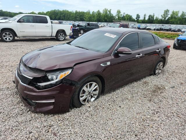 2017 Kia Optima VIN 5XXGT4L34HG156832 COPART salvage auction — FRONT END, Nc - Salvage Certificate Of Title, sold $750 on 2026-07-21 (photo 1)
