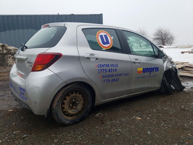 2017 Toyota Yaris VIN VNKKTUD31HA074505 COPART salvage auction — FRONT END, Qc - Gravement Accidente, sold $1,000 on 2026-07-21 (photo 3)