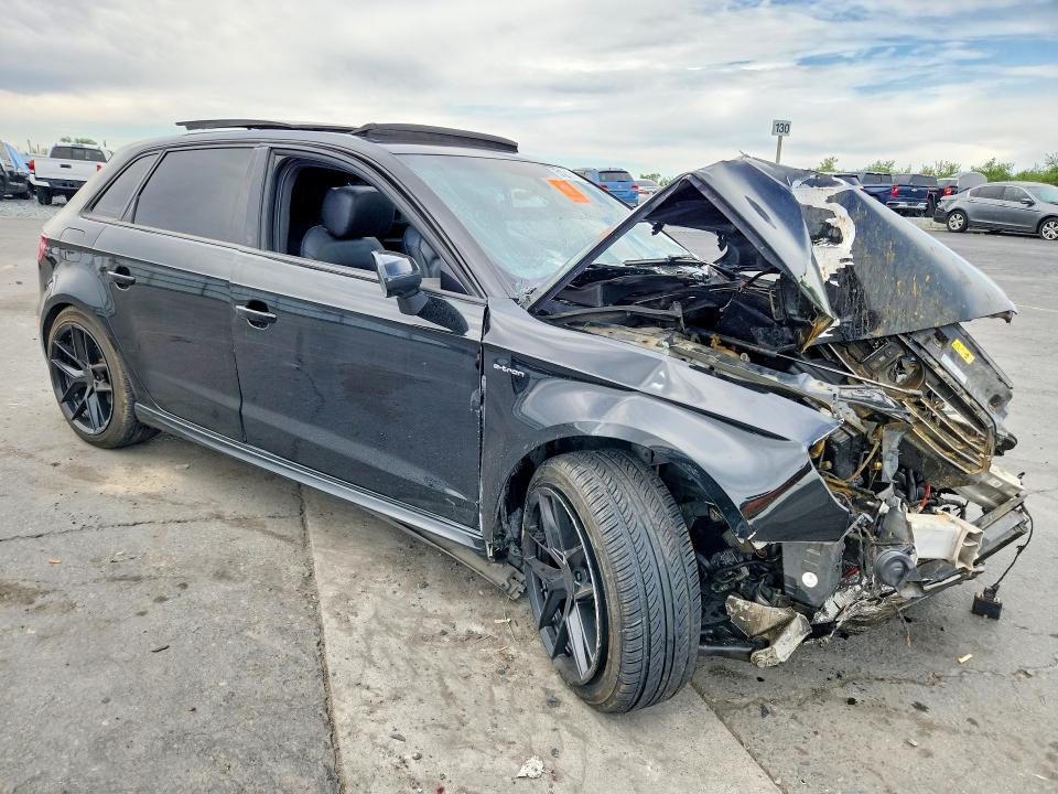 2017 Audi A3 VIN WAUUPBFF4HA047975 COPART salvage auction — FRONT END, Ca - Salvage Certificate, sold $225 on 2026-07-02 (photo 4)