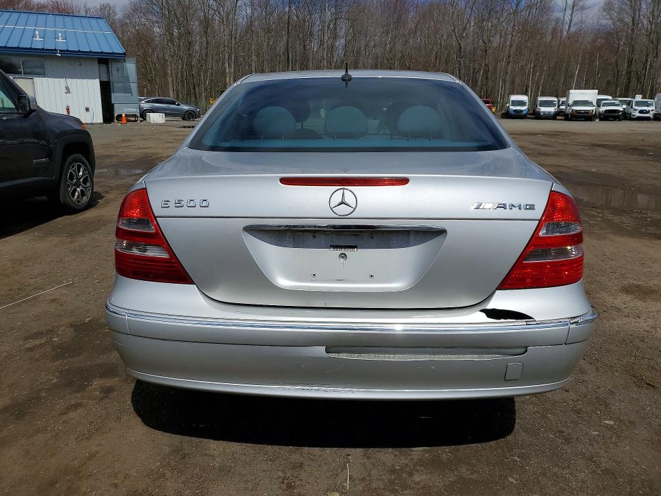 2003 Mercedes-benz E-klasse VIN WDBUF70J43A264577 COPART salvage auction — REAR END, Ca - Salvage Certificate, sold $450 on 2026-07-23 (photo 6)