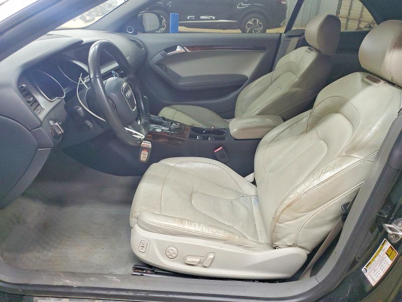 2012 Audi A5 VIN WAUVFAFH2CN001257 COPART salvage auction — MECHANICAL, Nc - Dealer Only Clean Title, sold $550 on 2026-07-14 (photo 7)