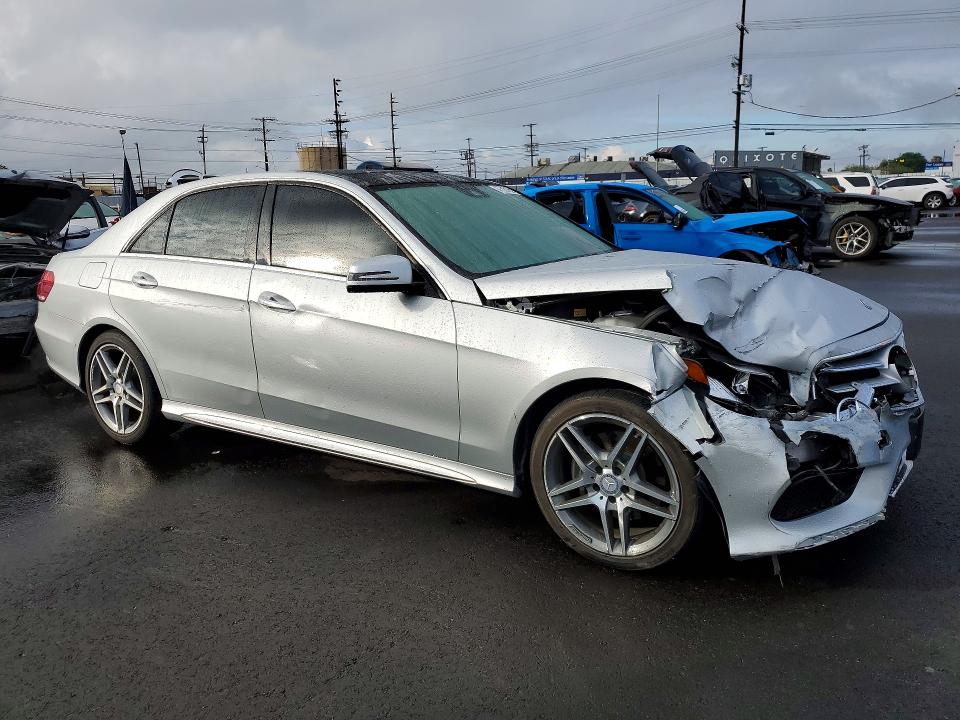 2014 Mercedes-benz E-klasse VIN WDDHF5KB0EA974694 COPART salvage auction — FRONT END, Salvage Title, sold $2,950 on 2026-07-13 (photo 4)
