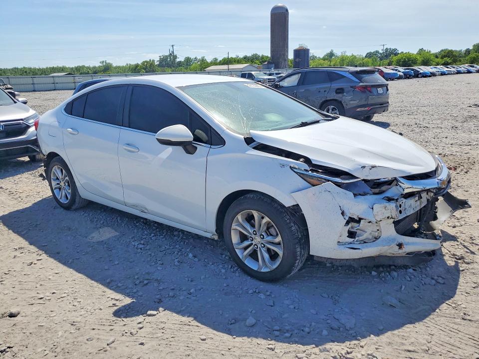 2019 Chevrolet Cruze VIN 1G1BE5SM2K7146801 COPART salvage auction — FRONT END, Wv - Salvage Certificate, sold $600 on 2026-07-02 (photo 4)