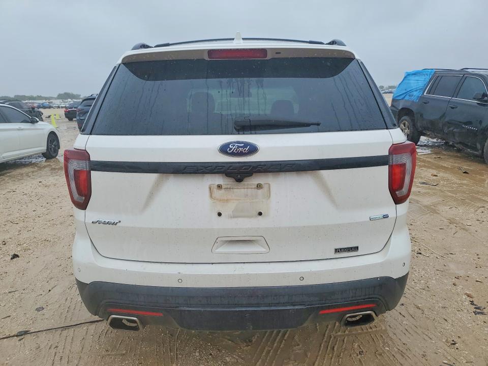 2016 Ford Explorer VIN 1FM5K8GT5GGA84859 COPART salvage auction — FRONT END, Tx - Salvage Vehicle Title, sold $2,700 on 2026-07-09 (photo 6)