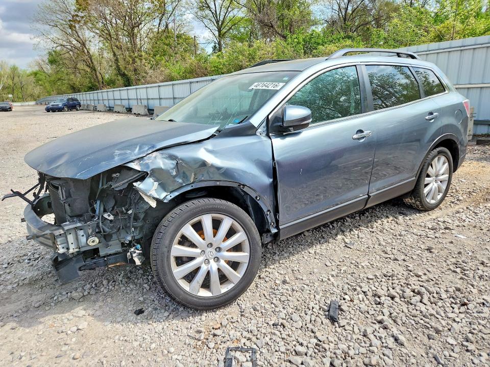 2010 Mazda Cx-9 VIN JM3TB2MA2A0222778 COPART salvage auction — FRONT END, Mo - Salvage Certificate Of Title, sold $300 on 2026-07-28 (photo 1)