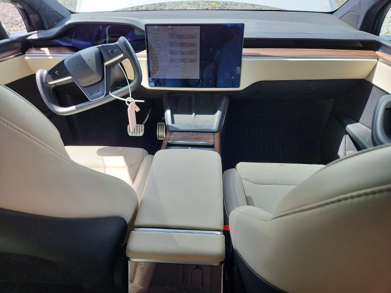 2023 Tesla Model x VIN 7SAXCBE54PF425337 COPART salvage auction — SIDE, Nj - Cert Of Title-Salvage, sold $35,500 on 2026-07-06 (photo 8)