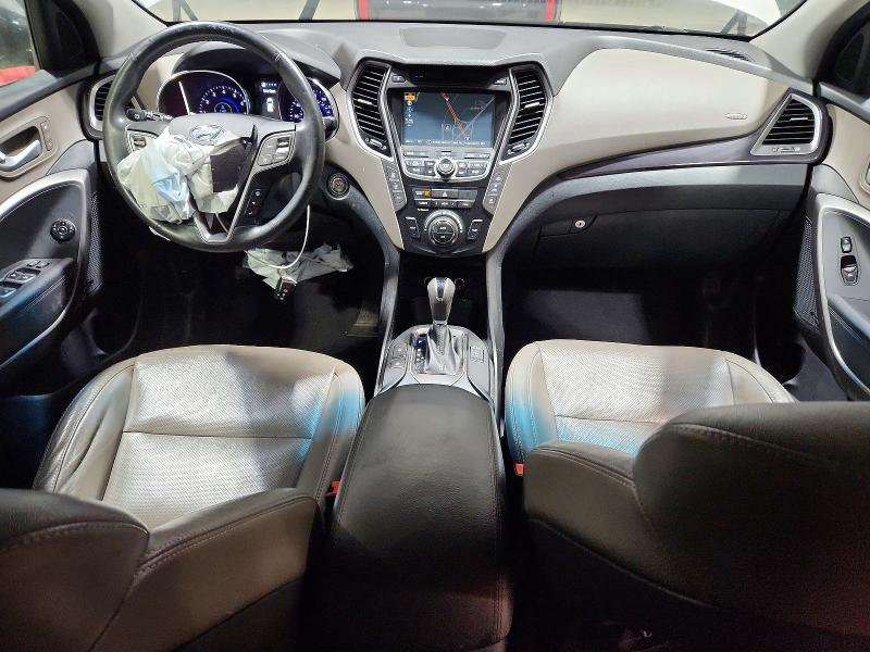 2015 Hyundai Santa fe VIN KM8SRDHF2FU124699 COPART salvage auction — FRONT END, Md - Cert Of Salvage > 75% Damage, sold $725 on 2026-07-24 (photo 8)