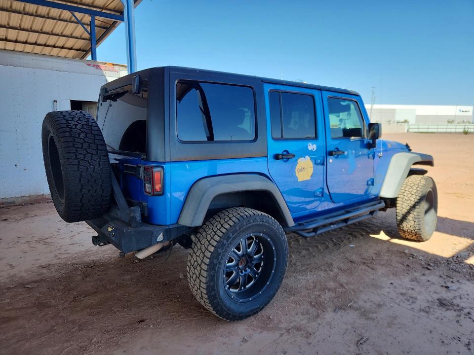 2015 Jeep Wrangler / VIN 1C4BJWDG6FL639894 COPART salvage auction — FRONT END, AZ, sold $4,650 on 2026-07-30 (photo 3)