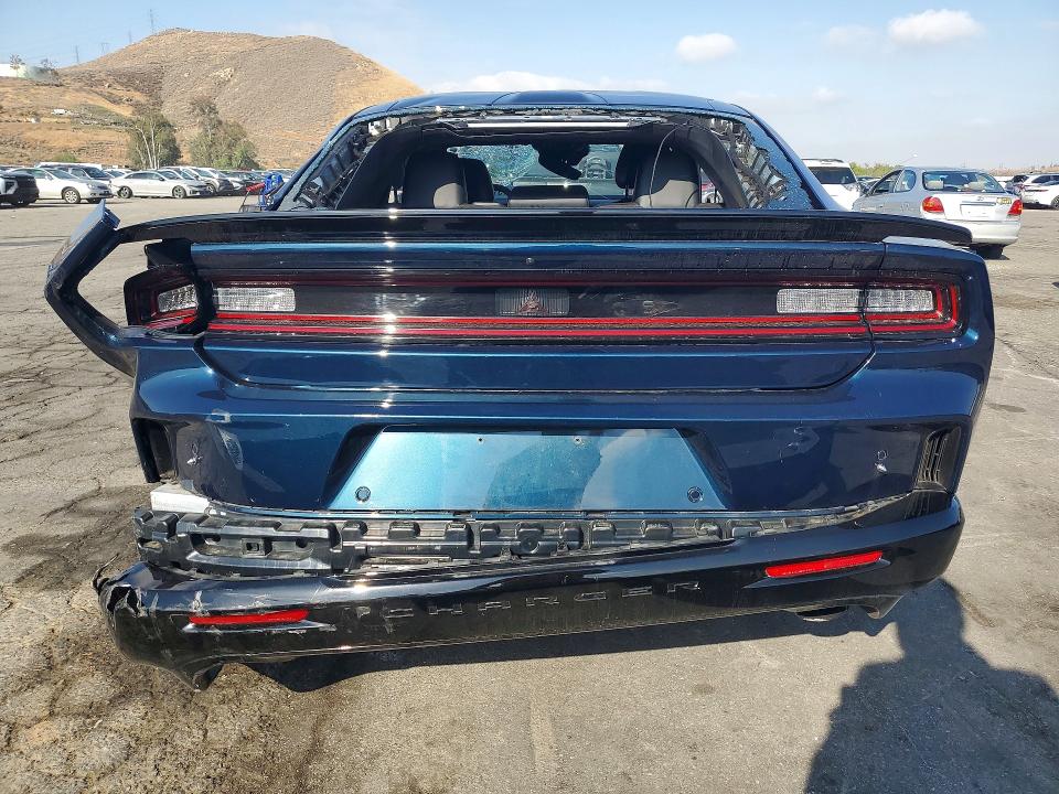 2026 Dodge Charger VIN 2C3CDAMP2TR205445 COPART salvage auction — ROLLOVER, Ca - Salvage Certificate, sold $4,750 on 2026-07-09 (photo 6)