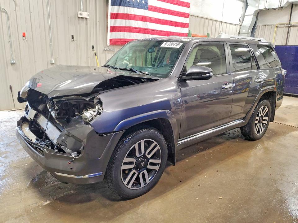 2019 Toyota 4runner VIN JTEBU5JR8K5616523 — COPART salvage auction photo