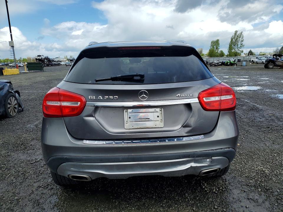2016 Mercedes-benz Gla-klasse VIN WDCTG4GBXGJ208277 COPART salvage auction — REAR END, Or - Salvage Title Certificate, sold $200 on 2026-07-21 (photo 6)