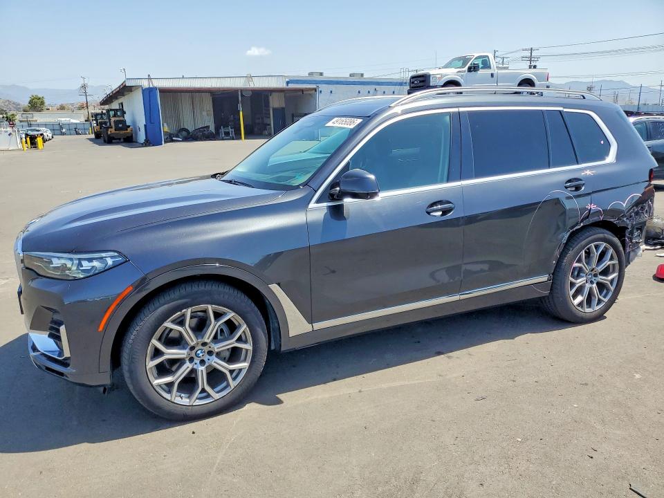 2019 BMW X7 VIN 5UXCW2C58KL083840 COPART salvage auction — REAR END, Ca - Salvage Certificate, sold $24,300 on 2026-07-13 (photo 1)