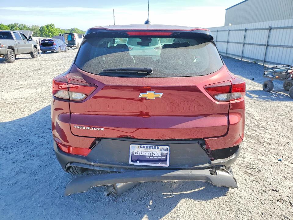 2024 Chevrolet Trailblazer VIN KL79MMSL2RB148661 COPART salvage auction — REAR END, Nc - Salvage Certificate Of Title, sold $175 on 2026-07-29 (photo 6)