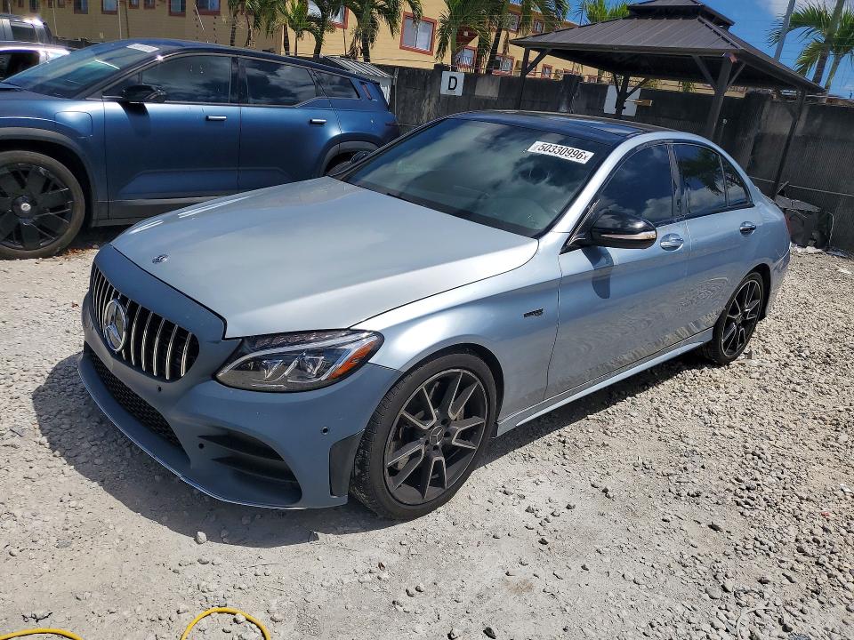 2018 Mercedes-benz C class VIN 55SWF6EB9JU236198 COPART salvage auction — NORMAL WEAR, Tx - Certificate Of Title, sold $8,500 on 2026-07-02 (photo 1)