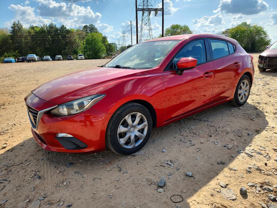 2014 Mazda 3 VIN JM1BM1K73E1145869 COPART salvage auction — SIDE, Nc - Salvage Certificate Of Title, sold $1,300 on 2026-07-06 (photo 1)