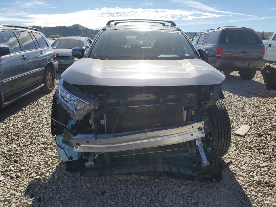 2021 Toyota Rav4 VIN 2T3P1RFV1MC160104 COPART salvage auction — FRONT END, Ca - Salvage Certificate, sold $8,300 on 2026-07-09 (photo 5)
