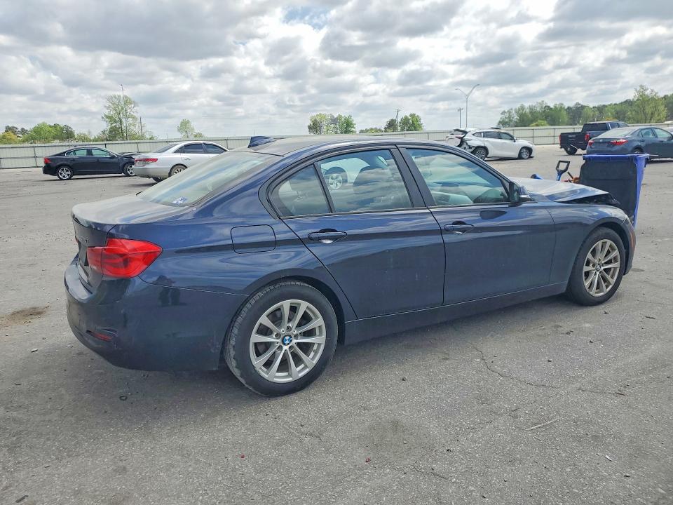 2016 BMW 3er VIN WBA8E1G53GNU10801 COPART salvage auction — FRONT END, Nc - Salvage Certificate Of Title, sold $350 on 2026-07-21 (photo 3)