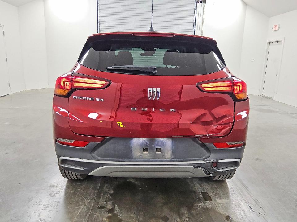 2024 Buick Encore gx VIN KL4AMBS27RB142702 COPART salvage auction — REAR END, Tx - Certificate Of Title, sold $175 on 2026-07-21 (photo 6)