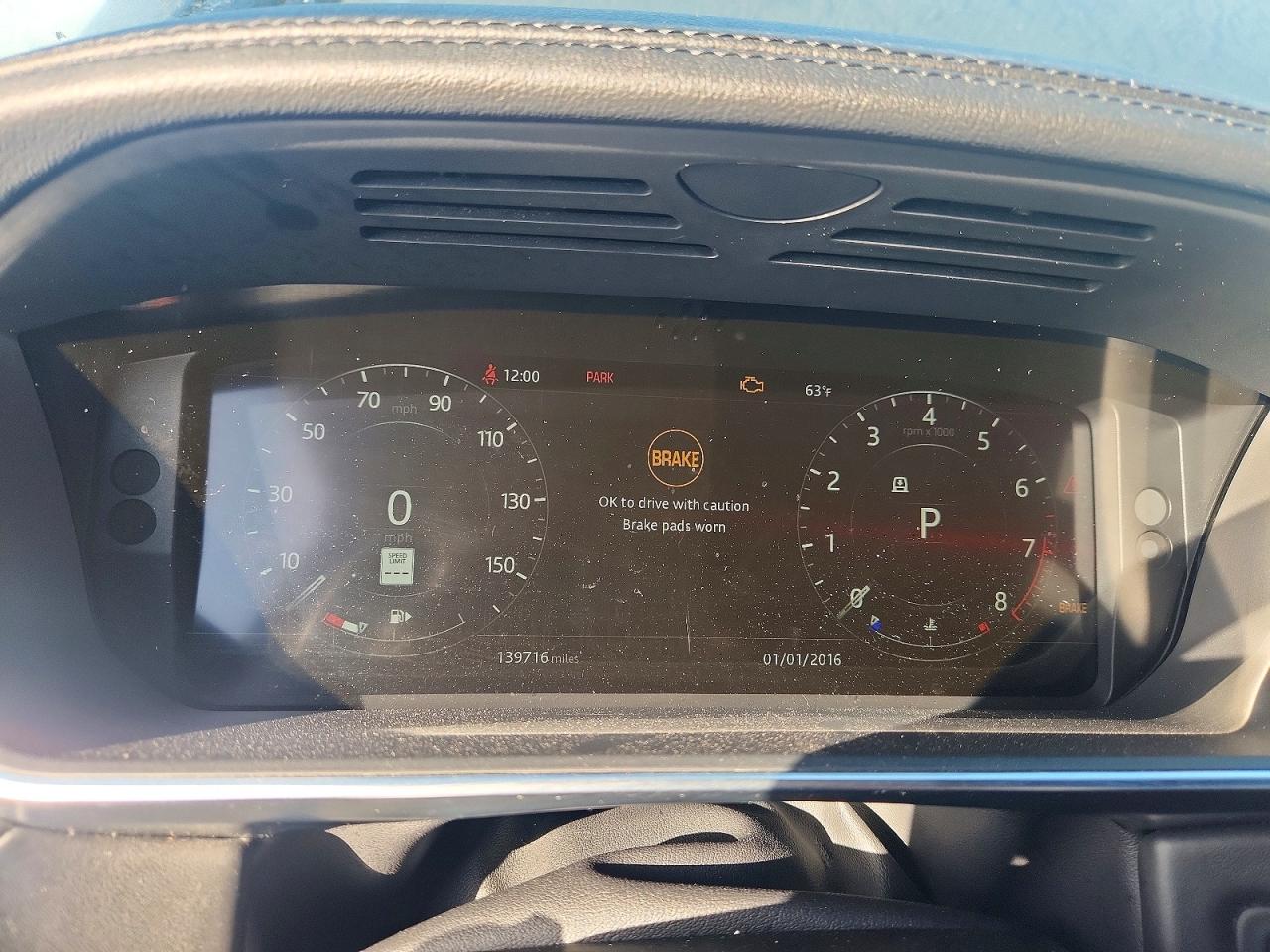 2019 Land Rover Range Rover Sport VIN SALWS2SU5KA874558 COPART salvage auction — Side, LA - CERTIFICATE OF TITLE (P), sold $7,300 on 2026-07-01 (photo 9)