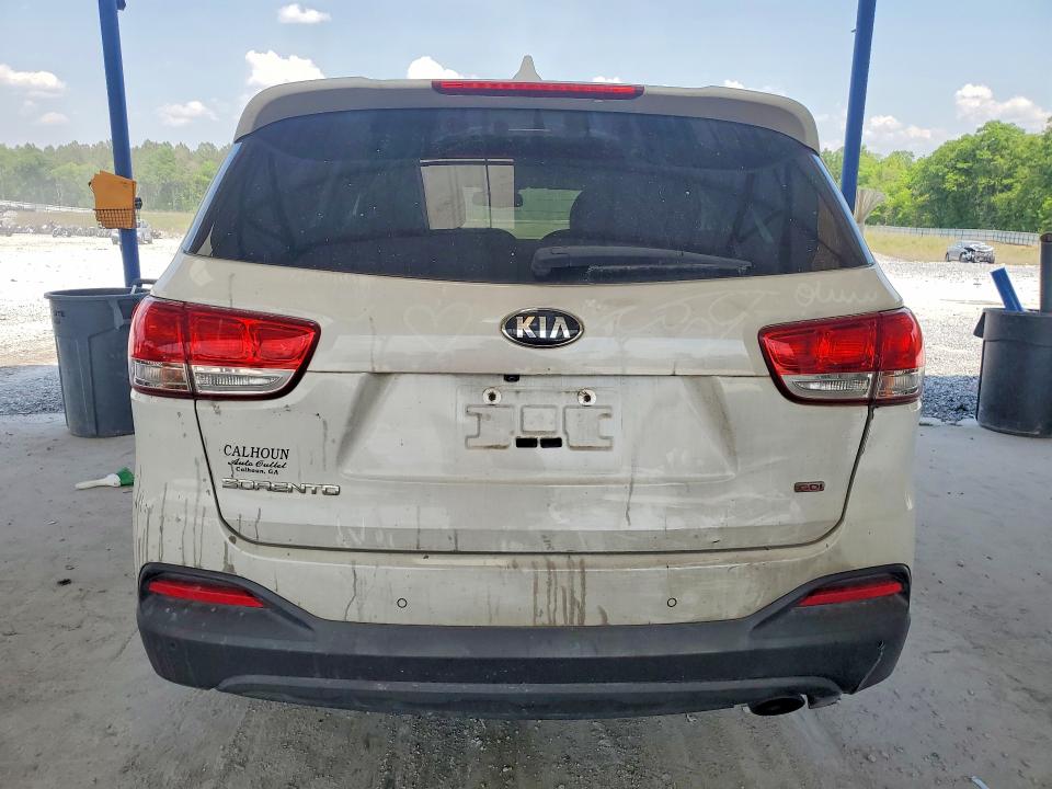 2018 Kia Sorento VIN 5XYPG4A31JG431520 COPART salvage auction — FRONT END, Ga - Certificate Of Title, sold $1,900 on 2026-07-09 (photo 6)